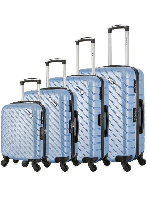 BLUESTAR - Set de 4 Valises CITE-M 75 cm 4 Roues - Kiabi