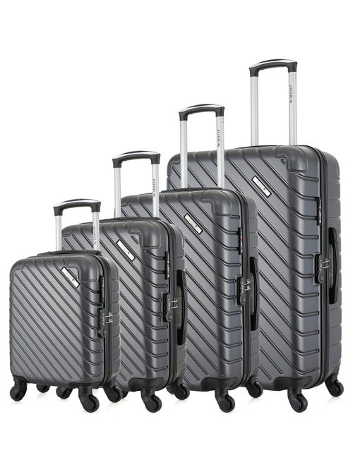 BLUESTAR - Set de 4 Valises CITE-M 75 cm 4 Roues - Kiabi