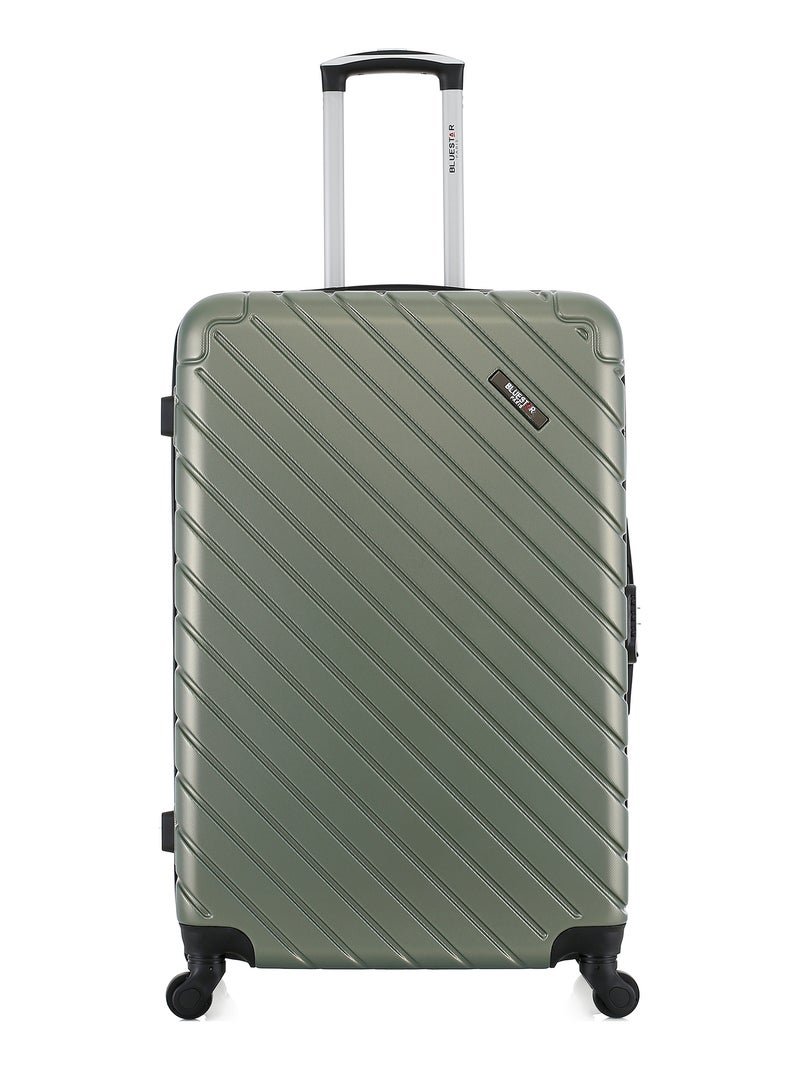 BLUESTAR - Set de 4 Valises CITE-M 75 cm 4 Roues Kaki - Kiabi