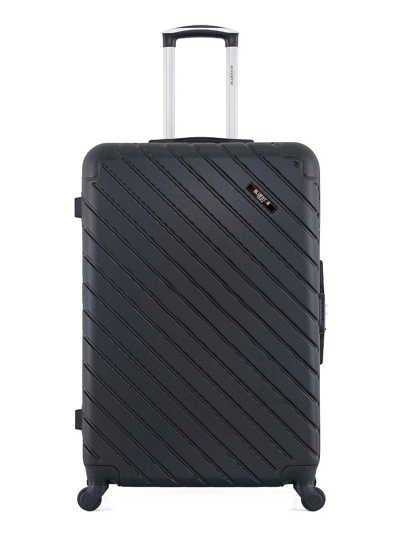 BLUESTAR - Set de 4 Valises CITE-M 75 cm 4 Roues Noir - Kiabi