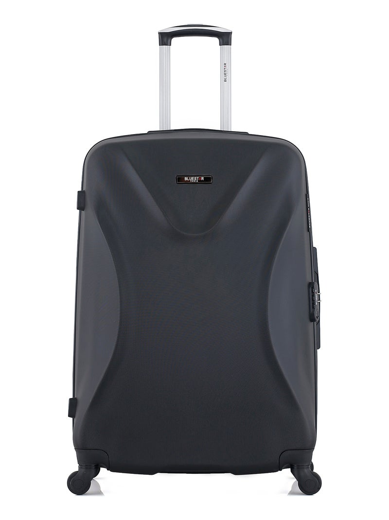 BLUESTAR - Set de 4 Valises GARIBALDI-M 75 cm 4 Roues Noir - Kiabi