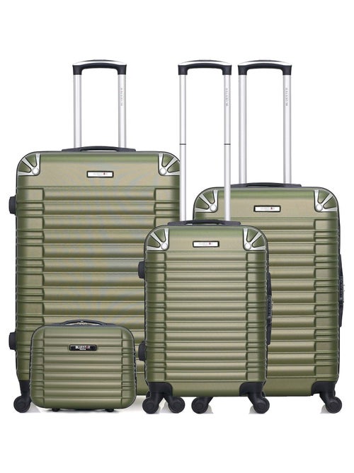 BLUESTAR - Set de 4 Valises LIMA-C 75 cm 4 Roues - Kiabi