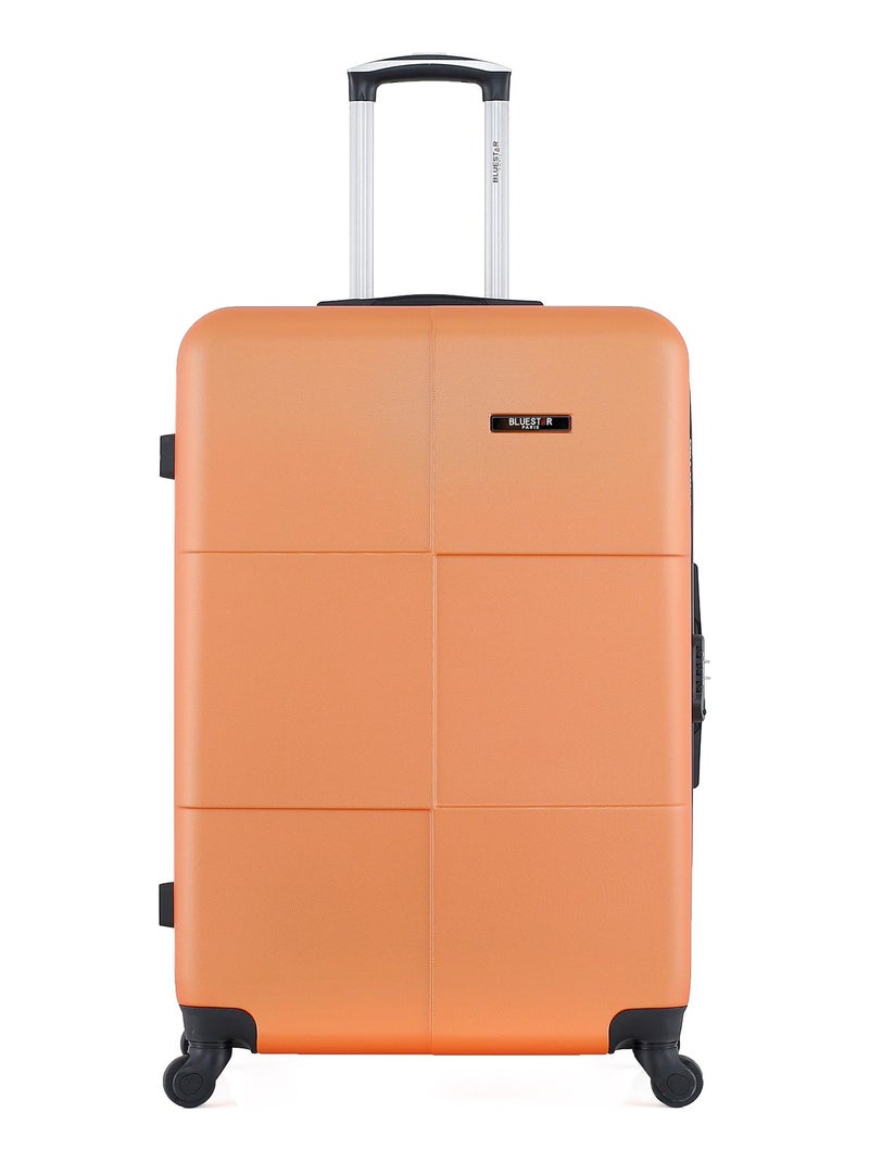 BLUESTAR - Set de 4 Valises MIAMI-M 75 cm 4 Roues Orange - Kiabi