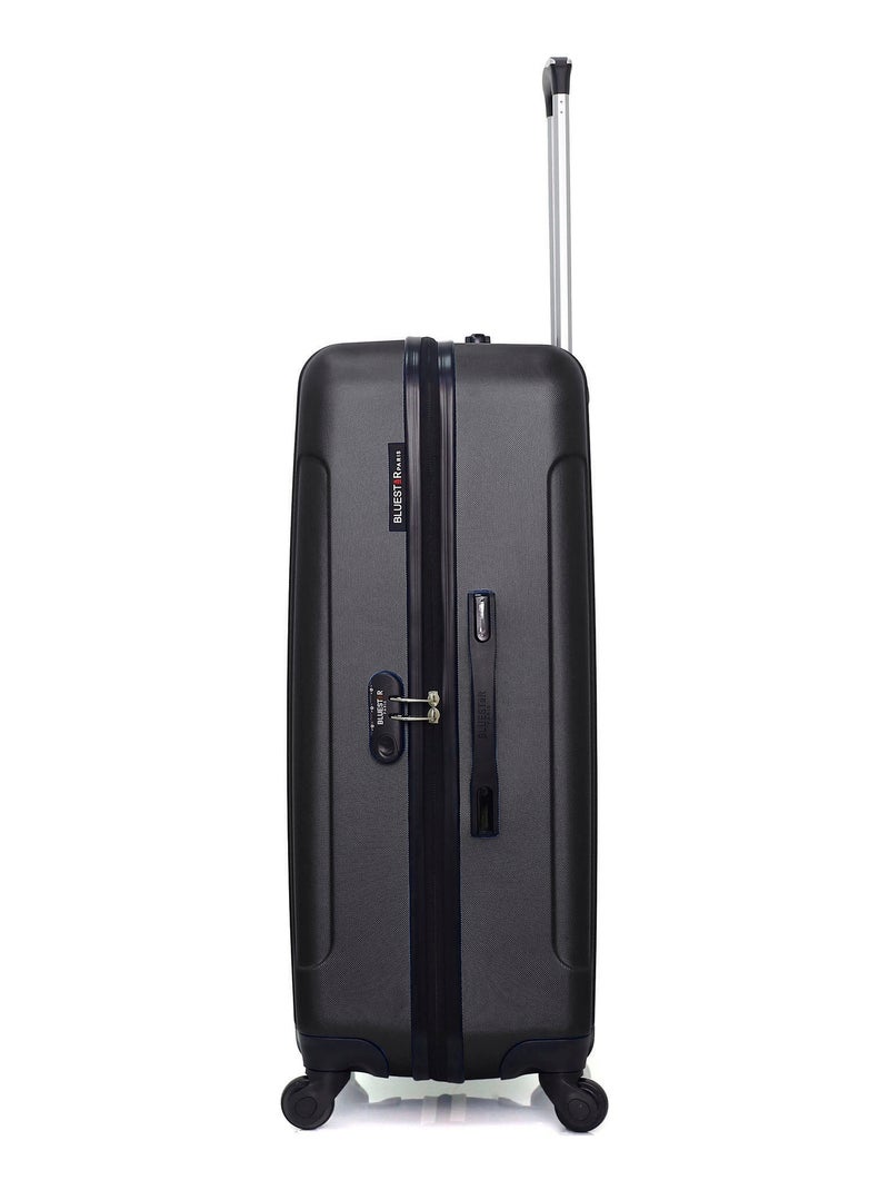 BLUESTAR - Set de 4 Valises NAPOLI-C 75 cm 4 Roues Noir - Kiabi