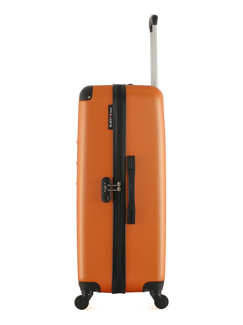 BLUESTAR - Set de 4 Valises OPERA-M 75 cm 4 Roues Orange - Kiabi
