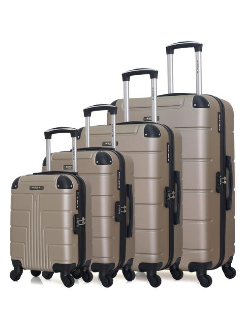 BLUESTAR - Set de 4 Valises OTTAWA-M 75 cm 4 Roues - Kiabi