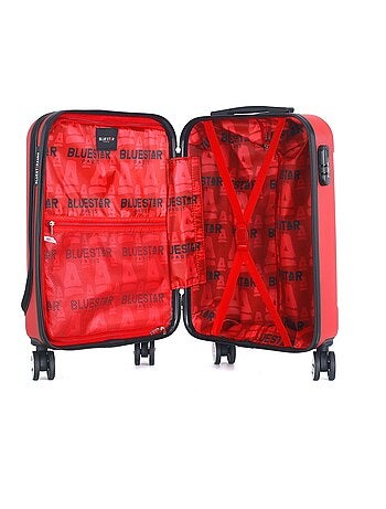 BLUESTAR - Valise Cabine BALTIMORE 55 cm 4 Roues
