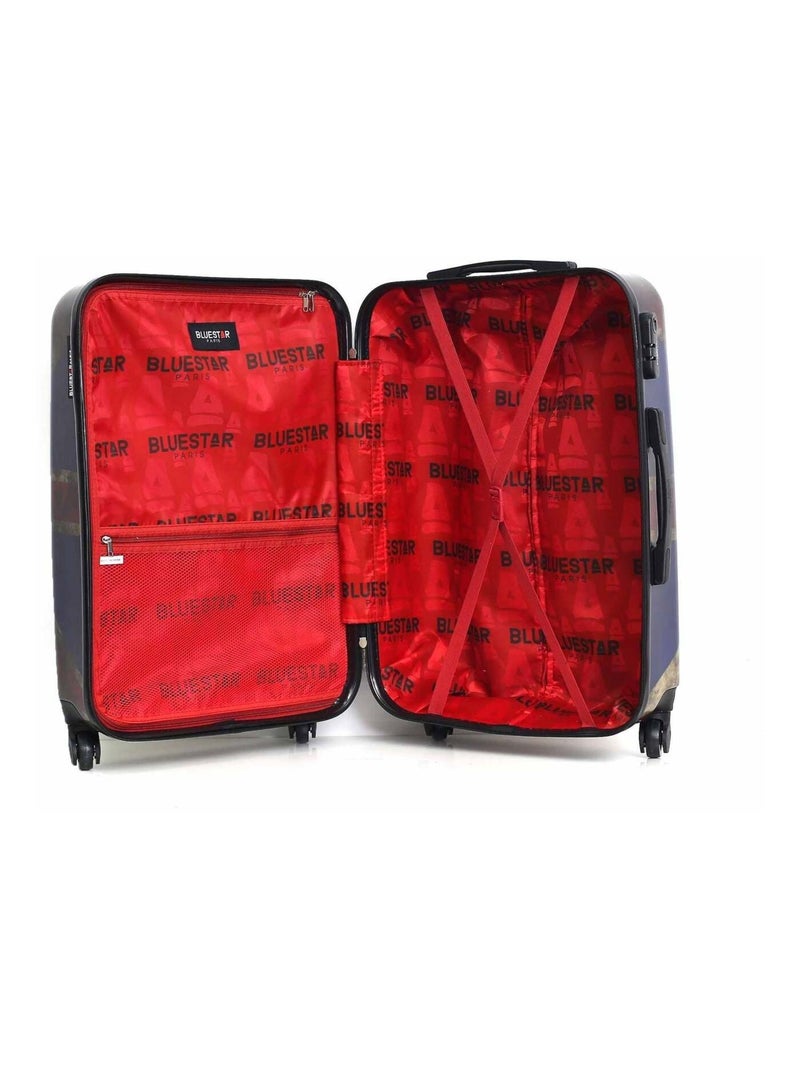 BLUESTAR - Valise Cabine BRISTOL 55 cm 4 Roues Multicolore - Kiabi