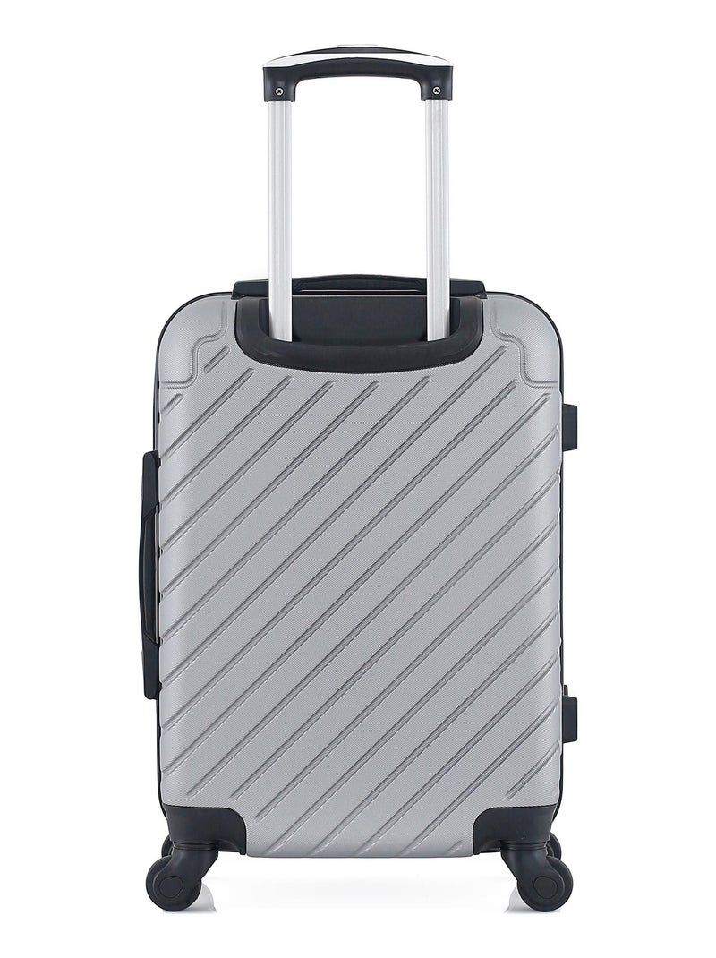 BLUESTAR - Valise Cabine CITE 55 cm 4 Roues Gris - Kiabi