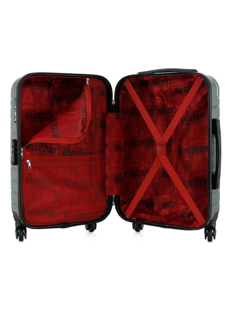 BLUESTAR - Valise Cabine CITE 55 cm 4 Roues Kaki - Kiabi