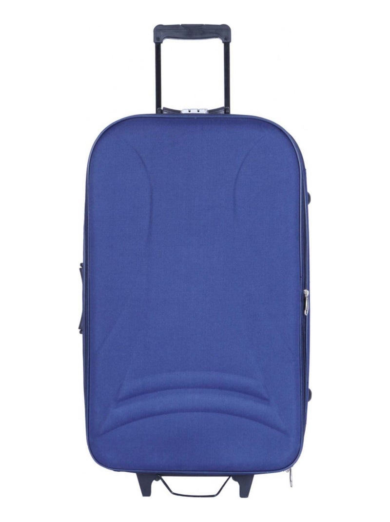 BLUESTAR - Valise Cabine POLYESTER DACCA  57 cm Bleu marine - Kiabi