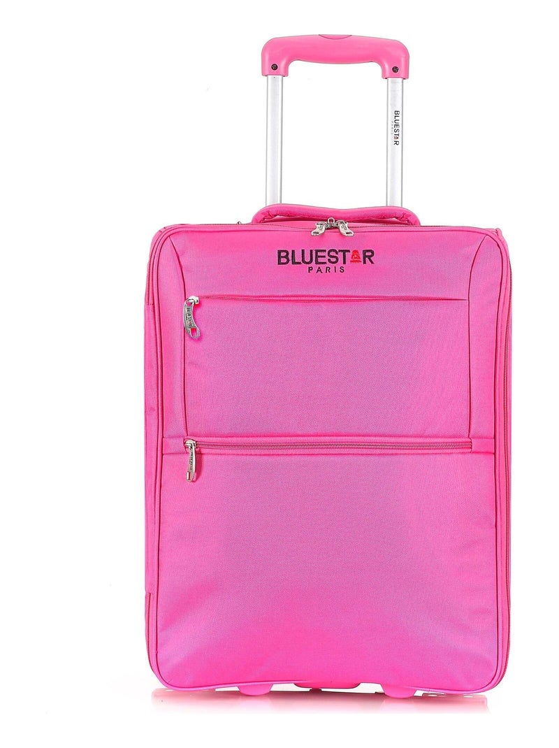 BLUESTAR - Valise Cabine XS BERCY-E 53 cm 2 Roues Rose - Kiabi