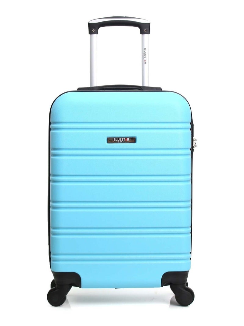 BLUESTAR - Valise Cabine XS BILBAO-E 50 cm 4 Roues Bleu lagon - Kiabi