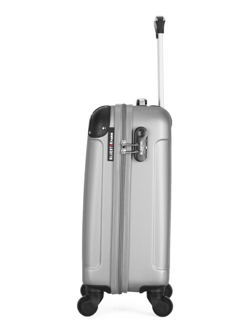 BLUESTAR - Valise Cabine XS MADRID-E 50 cm 4 Roues Gris - Kiabi