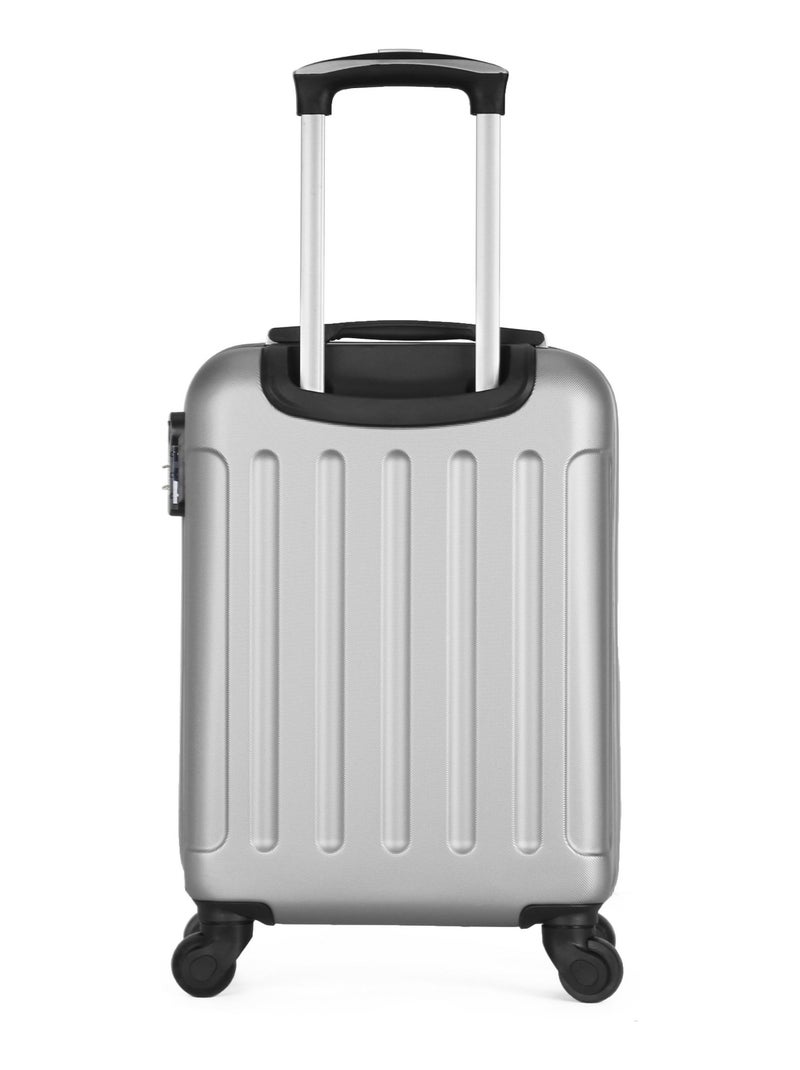 BLUESTAR - Valise Cabine XS MADRID-E 50 cm 4 Roues Gris - Kiabi