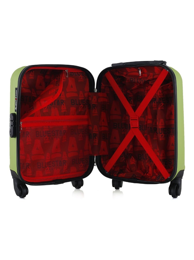 BLUESTAR - Valise Cabine XXS BRAZILIA 46 cm 4 Roues Vert - Kiabi