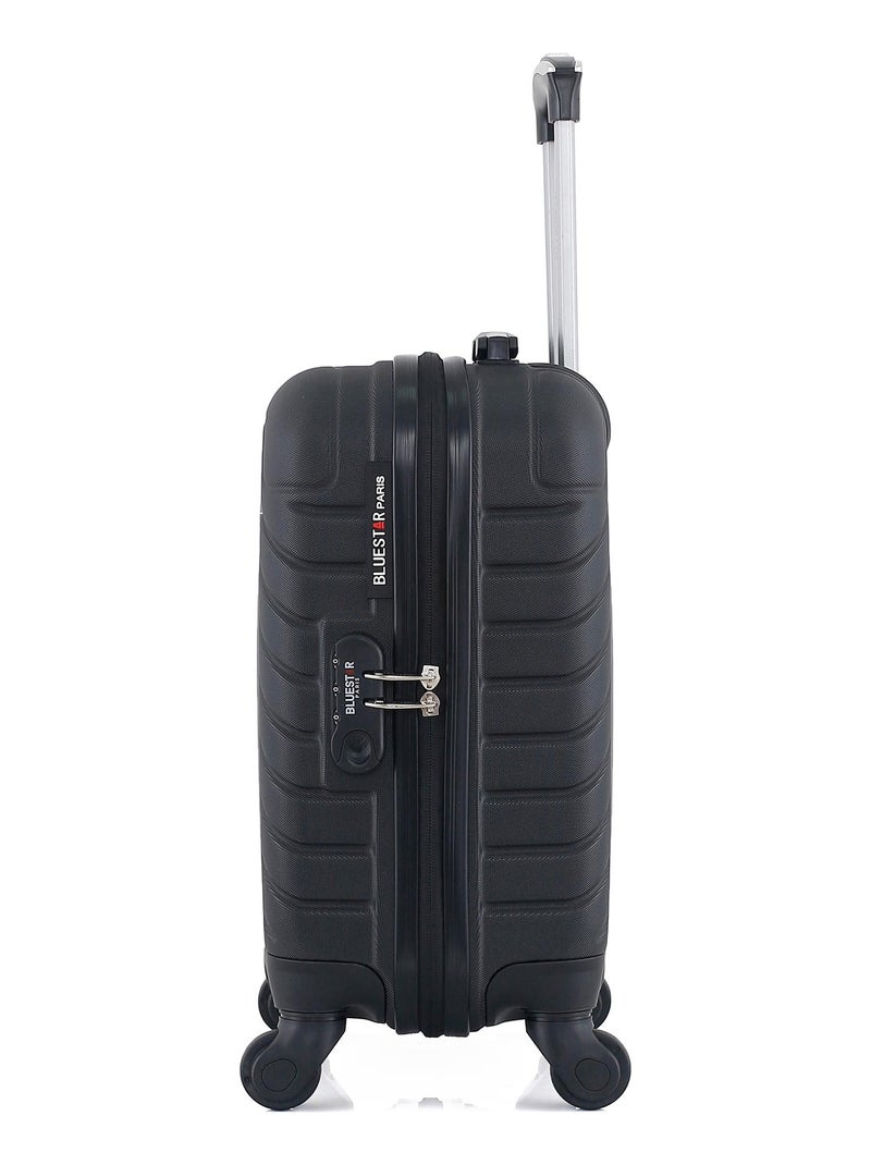 BLUESTAR - Valise Cabine XXS CITE 46 cm 4 Roues Noir - Kiabi