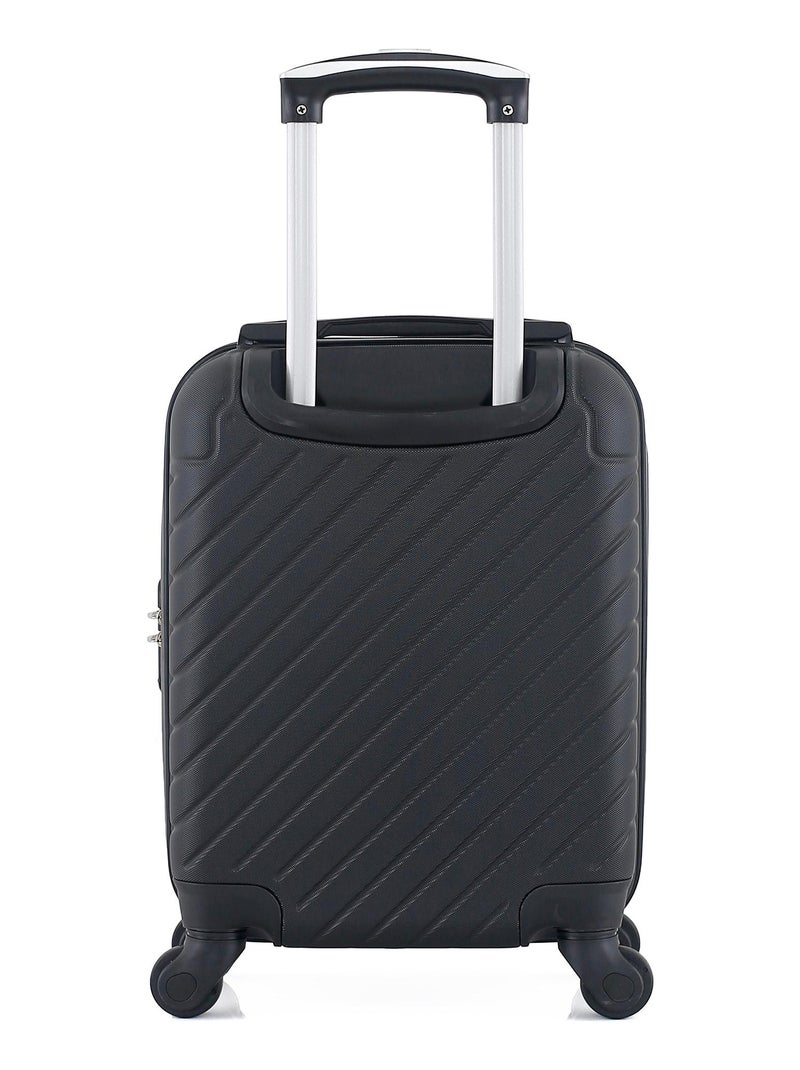 BLUESTAR - Valise Cabine XXS CITE 46 cm 4 Roues Noir - Kiabi