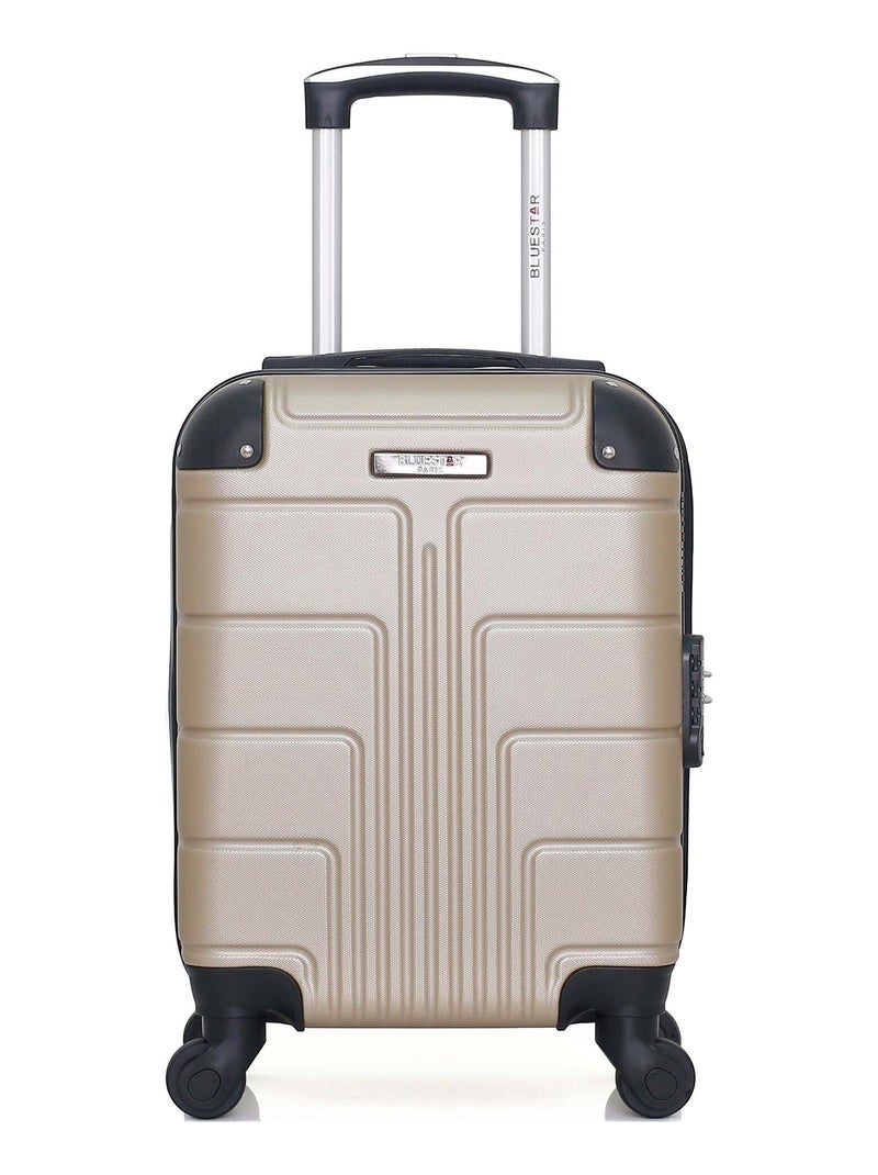BLUESTAR - Valise Cabine XXS OTTAWA 46 cm 4 Roues Beige - Kiabi