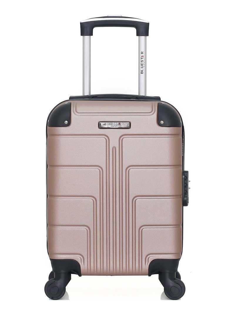 BLUESTAR - Valise Cabine XXS OTTAWA 46 cm 4 Roues Rose clair - Kiabi