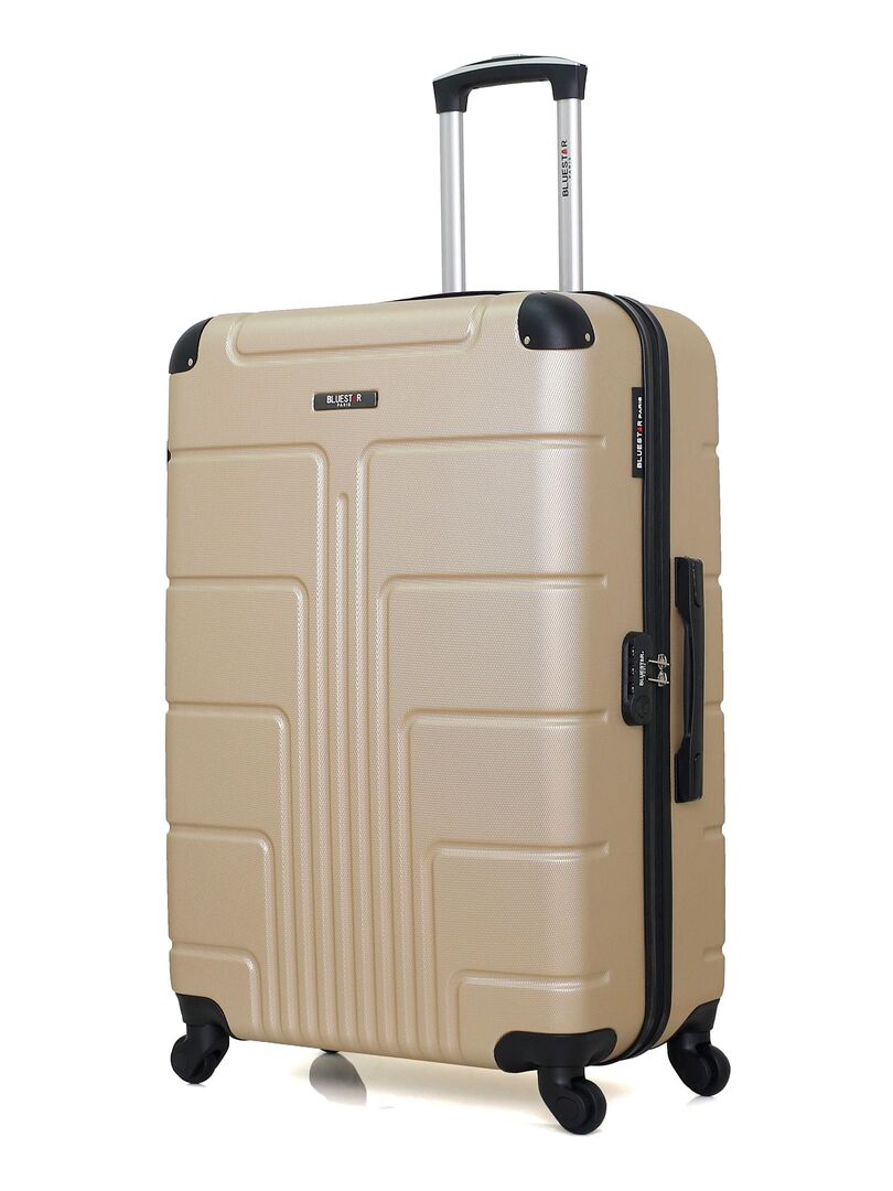 BLUESTAR Valise Grand Format ABS OTTAWA 75 Cm Beige Kiabi 95 99