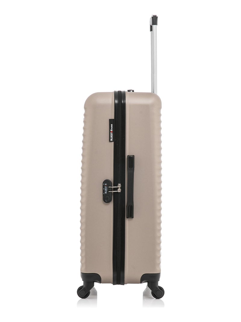 BLUESTAR - Valise Grand Format BRAZILIA 75 cm 4 Roues Beige - Kiabi