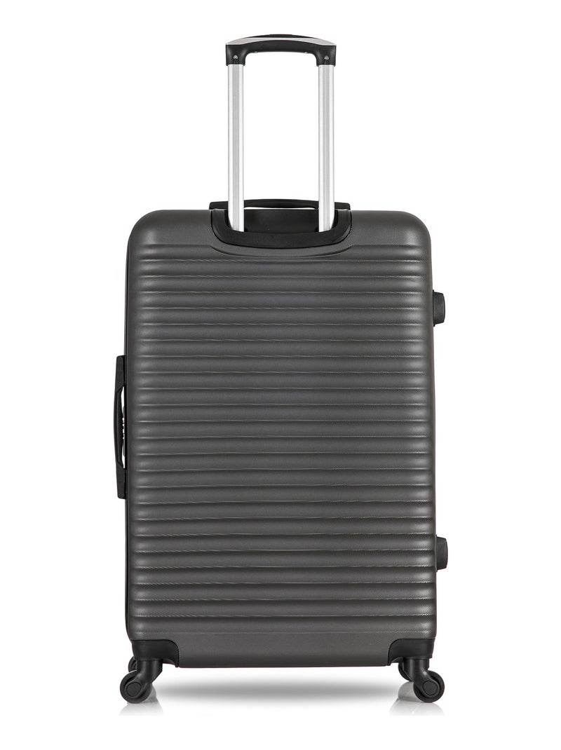 BLUESTAR - Valise Grand Format BRAZILIA 75 cm 4 Roues Gris foncé - Kiabi