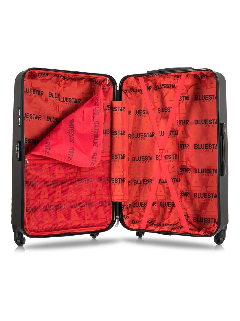 BLUESTAR - Valise Grand Format BRAZILIA 75 cm 4 Roues Gris foncé - Kiabi