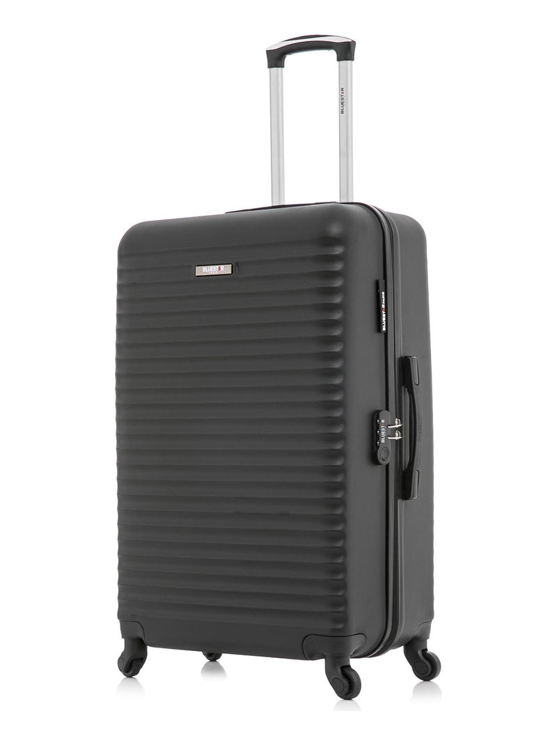 BLUESTAR - Valise Grand Format BRAZILIA 75 cm 4 Roues Noir - Kiabi