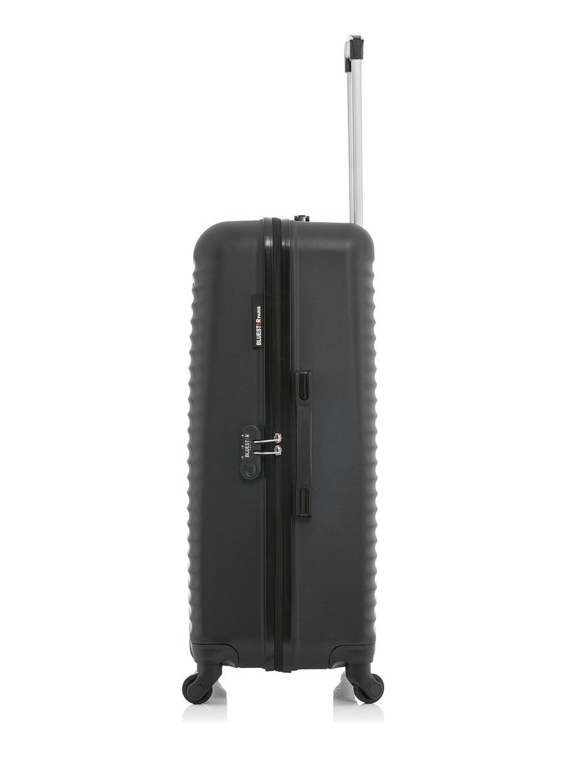 BLUESTAR - Valise Grand Format BRAZILIA 75 cm 4 Roues Noir - Kiabi