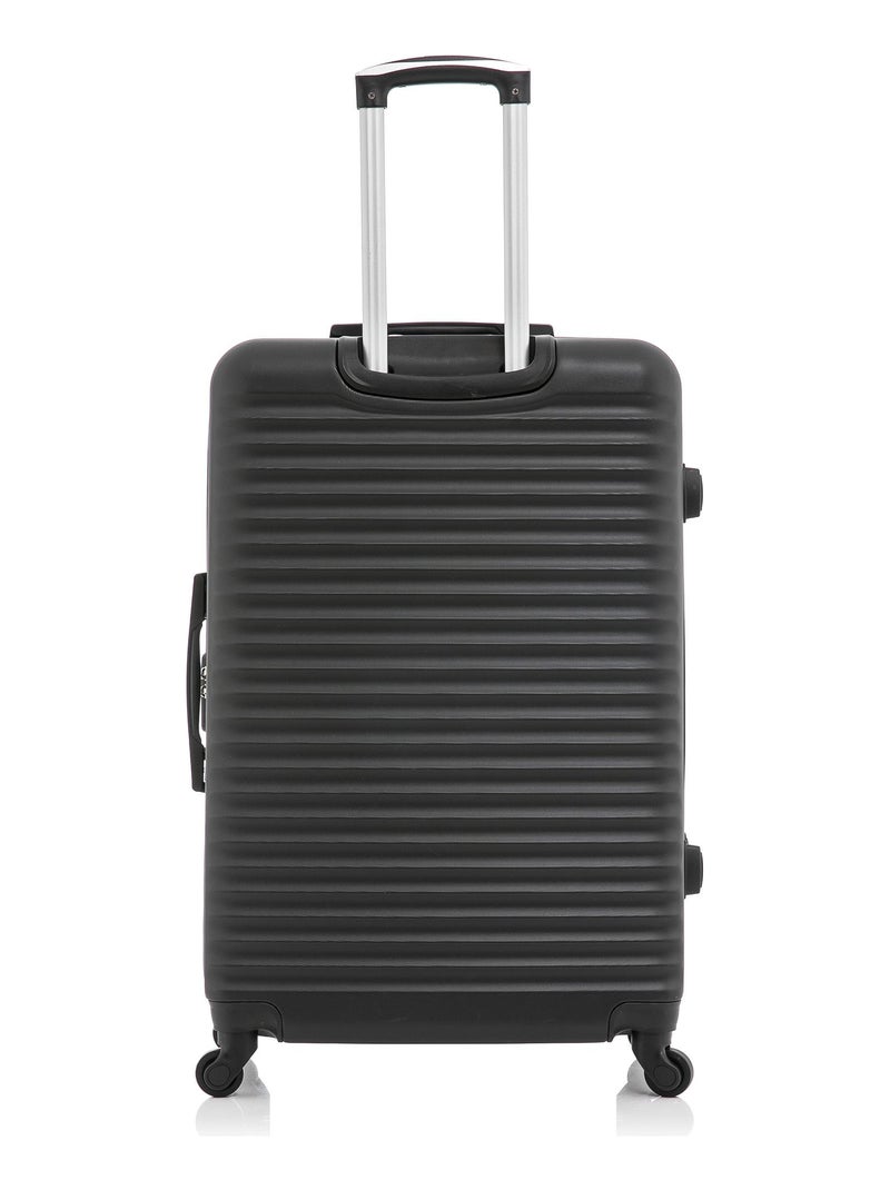 BLUESTAR - Valise Grand Format BRAZILIA 75 cm 4 Roues Noir - Kiabi