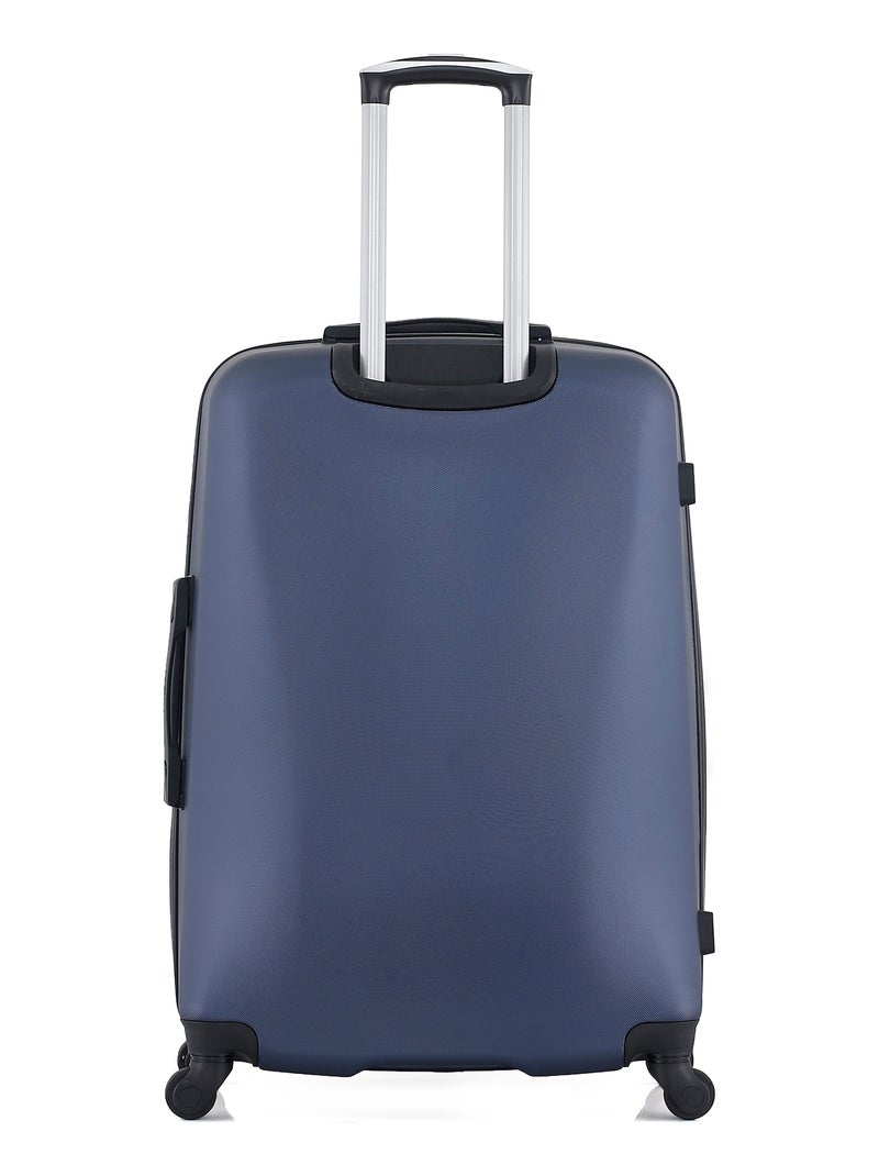 BLUESTAR - Valise Grand Format GARIBALDI 75 cm 4 Roues Bleu Bleu marine - Kiabi