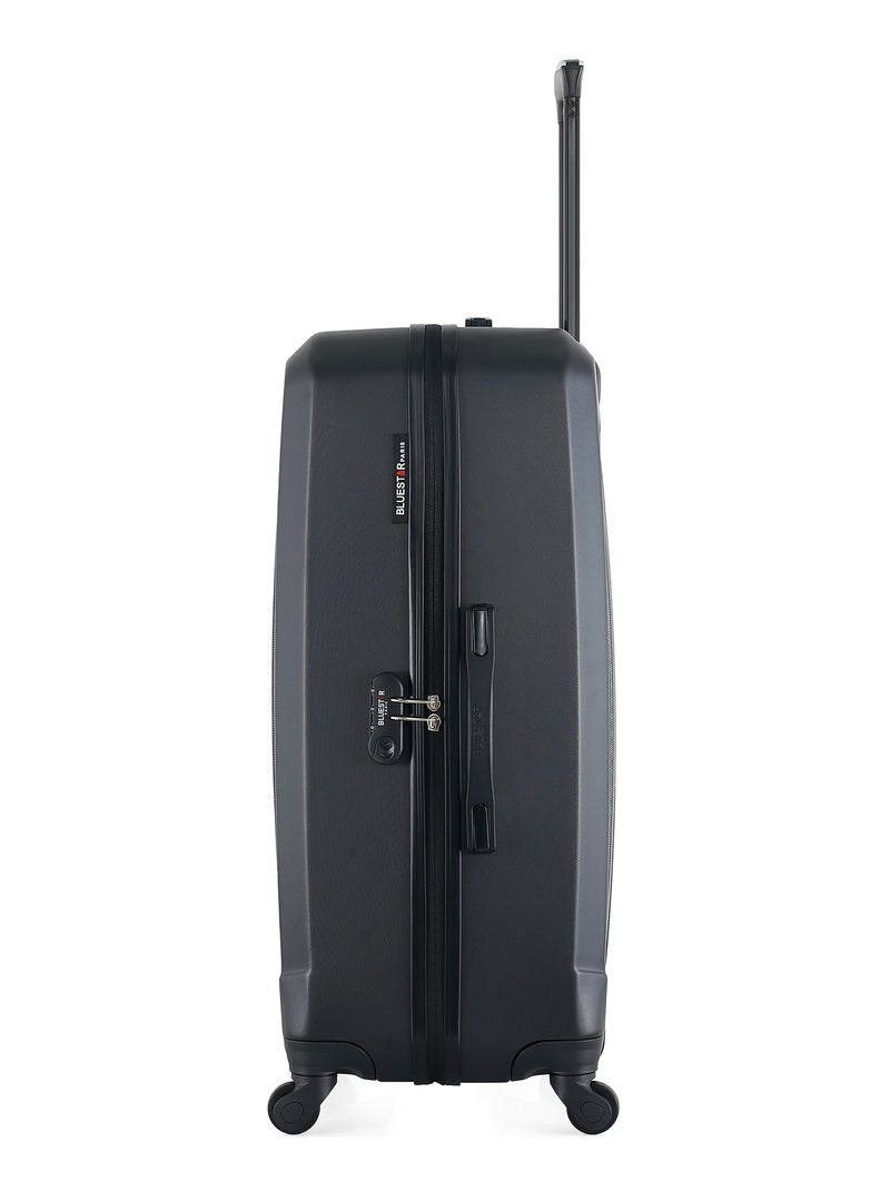 BLUESTAR - Valise Grand Format HAGEN 75 cm 4 Roues Noir - Kiabi