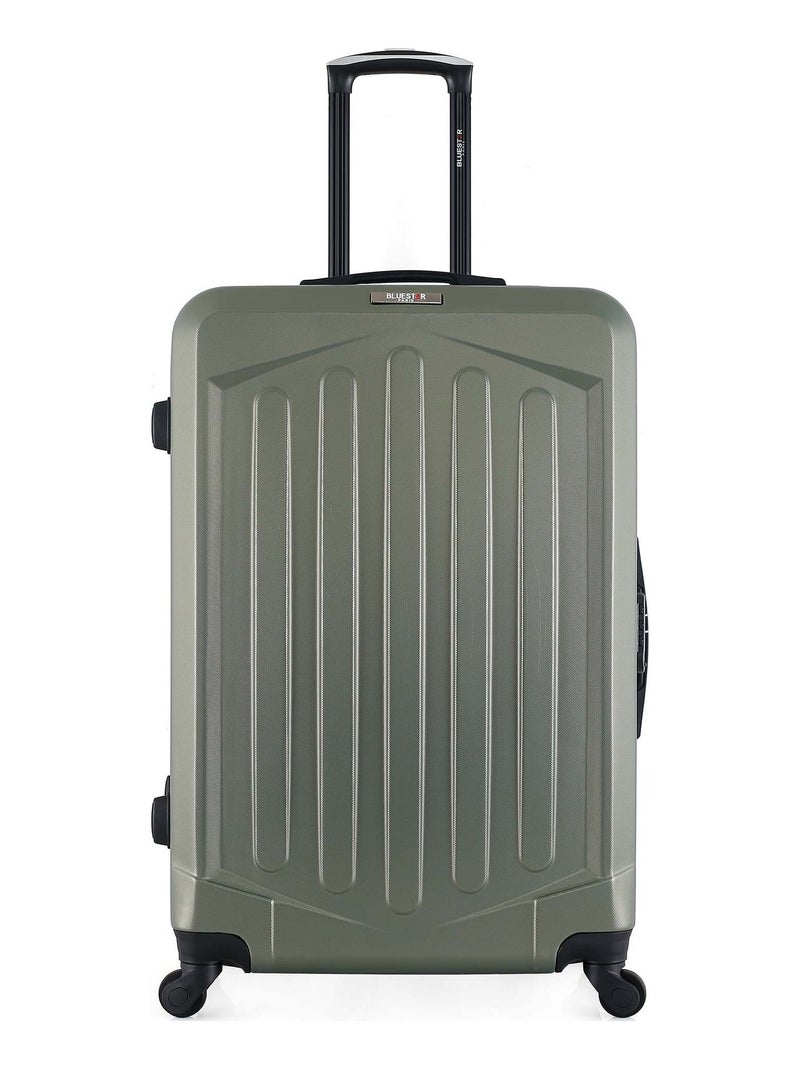 BLUESTAR - Valise Grand Format HAGEN 75 cm 4 Roues Vert kaki - Kiabi