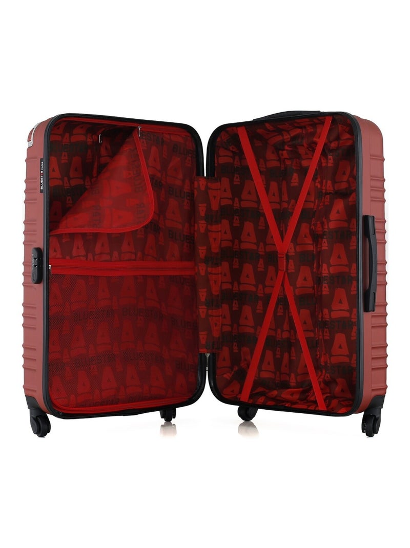 BLUESTAR - Valise Grand Format LIMA 75 cm 4 Roues Terracotta - Kiabi
