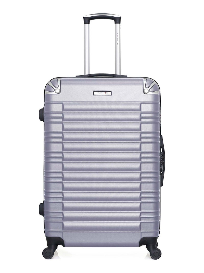 BLUESTAR - Valise Grand Format LIMA 75 cm 4 Roues Violet clair - Kiabi
