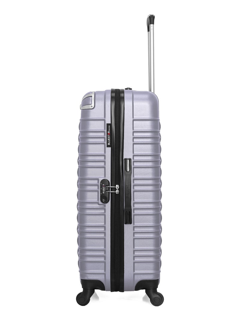 BLUESTAR - Valise Grand Format LIMA 75 cm 4 Roues Violet - Kiabi