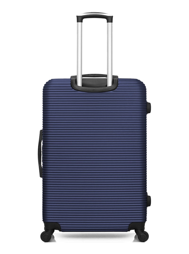 BLUESTAR - Valise Grand Format LONDON 75 cm 4 Roues Bleu Bleu marine - Kiabi