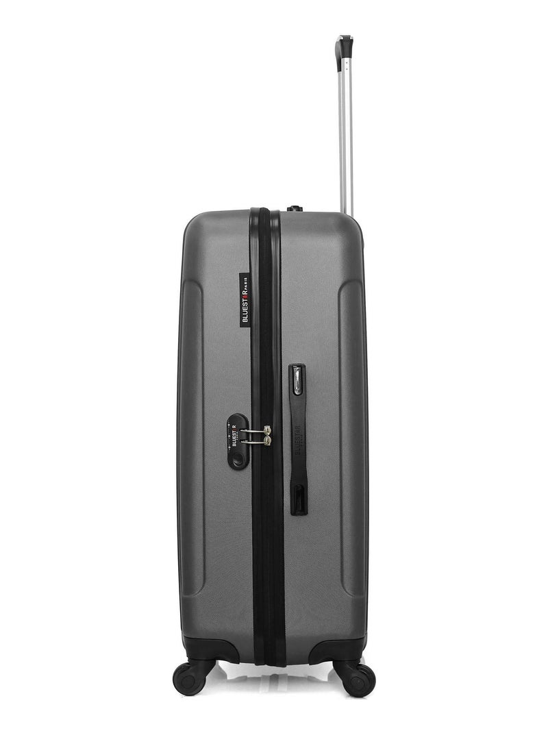 BLUESTAR - Valise Grand Format NAPOLI 75 cm 4 Roues Gris foncé - Kiabi