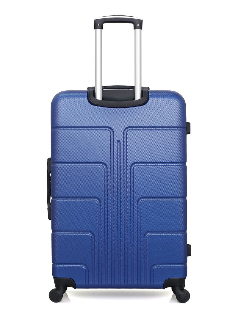 BLUESTAR - Valise Grand Format OTTAWA 75 cm 4 Roues Bleu Bleu marine - Kiabi
