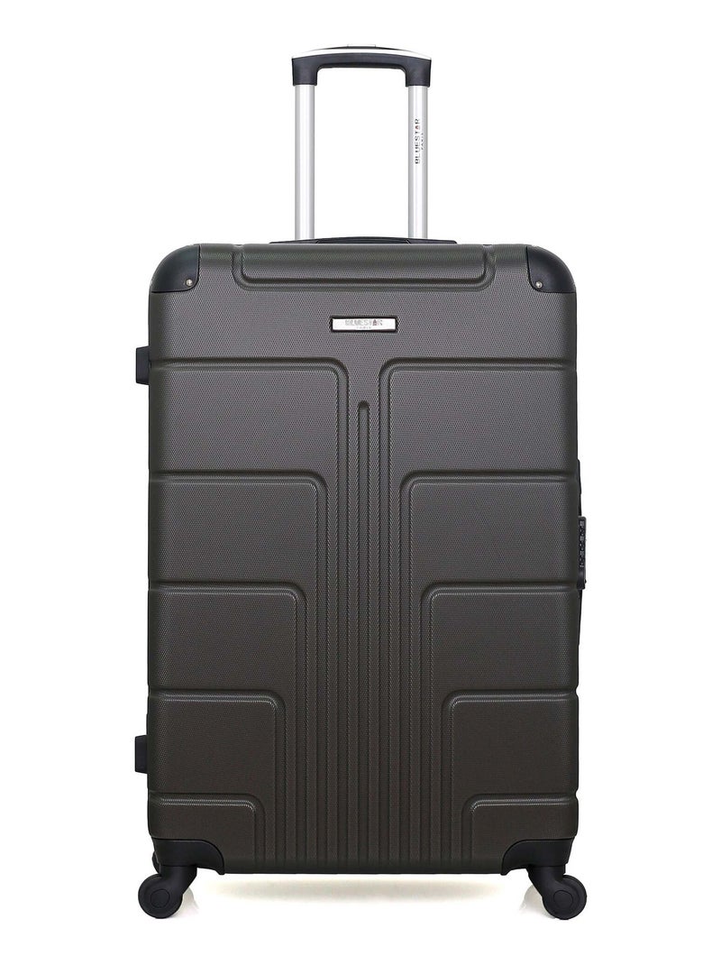 BLUESTAR - Valise Grand Format OTTAWA 75 cm 4 Roues Gris foncé - Kiabi
