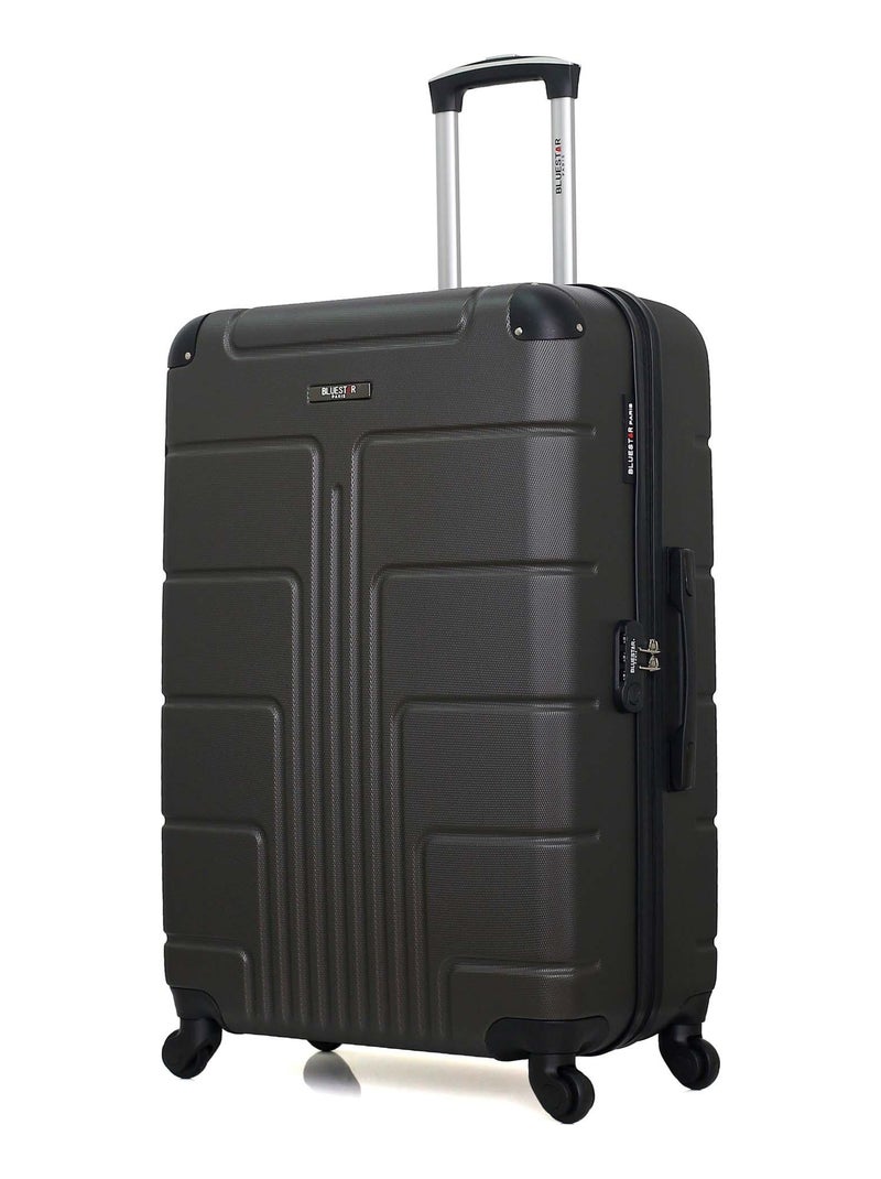 BLUESTAR - Valise Grand Format OTTAWA 75 cm 4 Roues Gris foncé - Kiabi