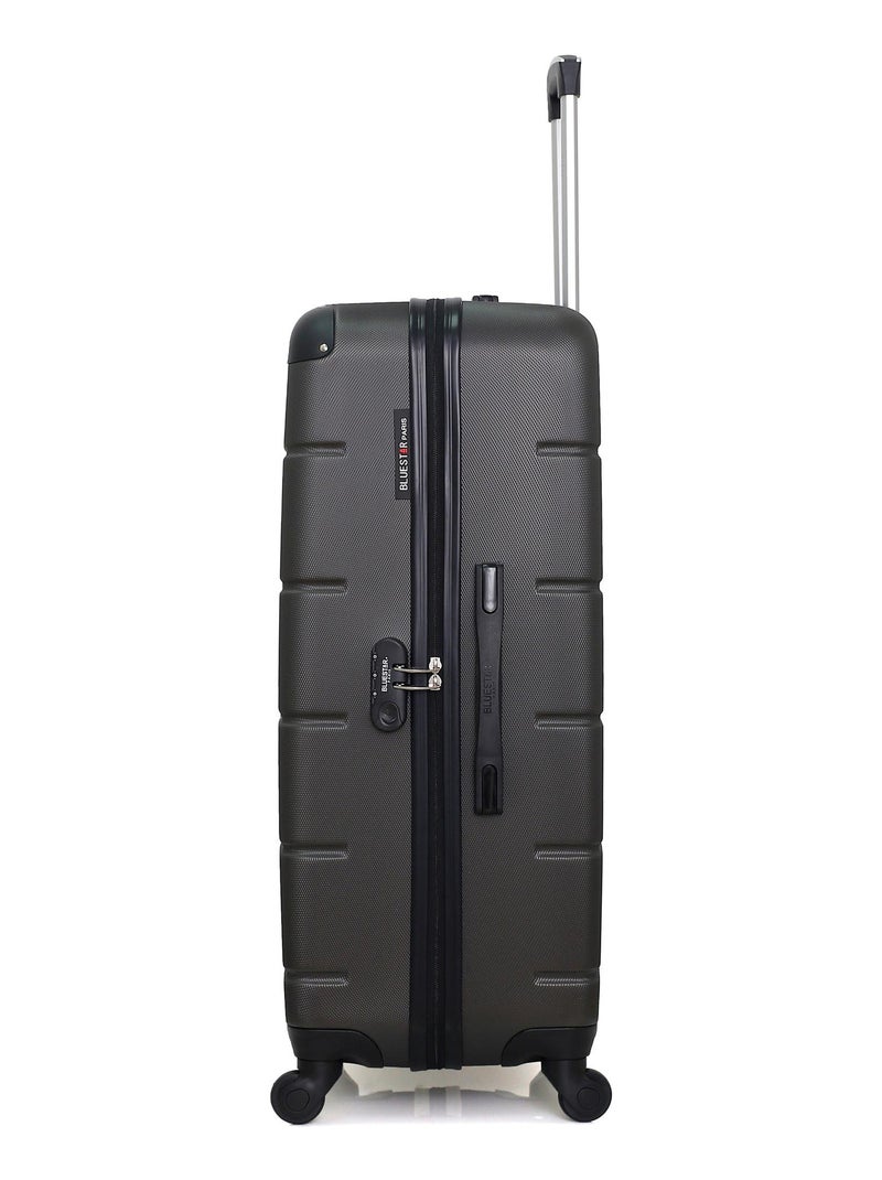 BLUESTAR - Valise Grand Format OTTAWA 75 cm 4 Roues Gris foncé - Kiabi