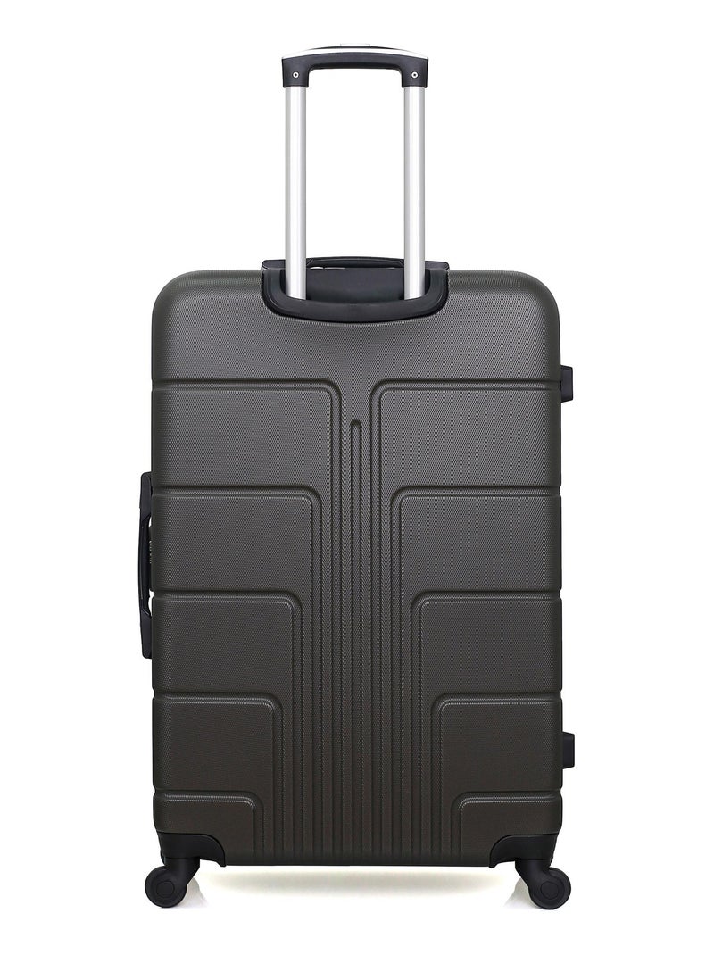 BLUESTAR - Valise Grand Format OTTAWA 75 cm 4 Roues Gris foncé - Kiabi