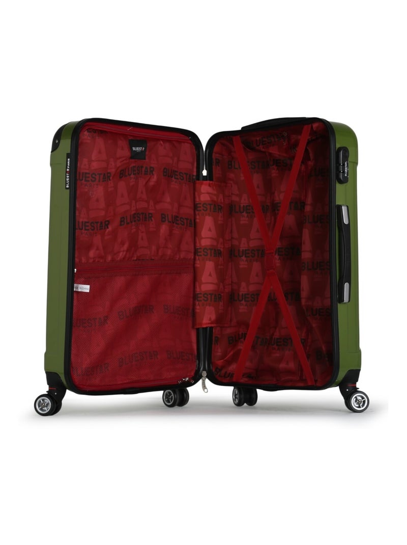 BLUESTAR - Valise Grand Format TUNIS-B 75 cm 4 Roues Kaki - Kiabi