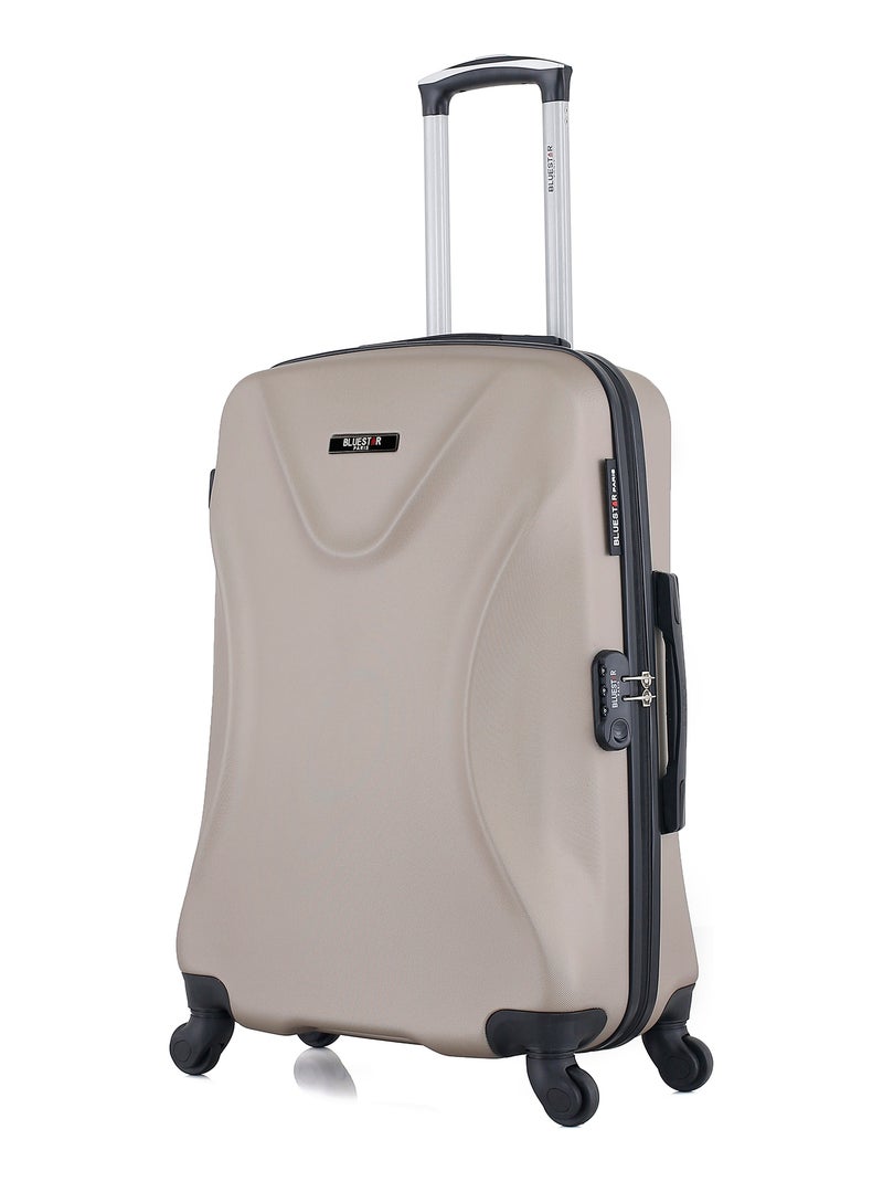 BLUESTAR - Valise Moyenne GARIBALDI Beige - Kiabi