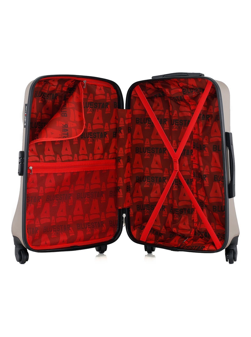 BLUESTAR - Valise Moyenne GARIBALDI Beige - Kiabi