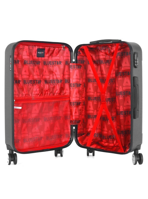 BLUESTAR - Valise Weekend AJACCIO 65 cm 4 Roues - Kiabi