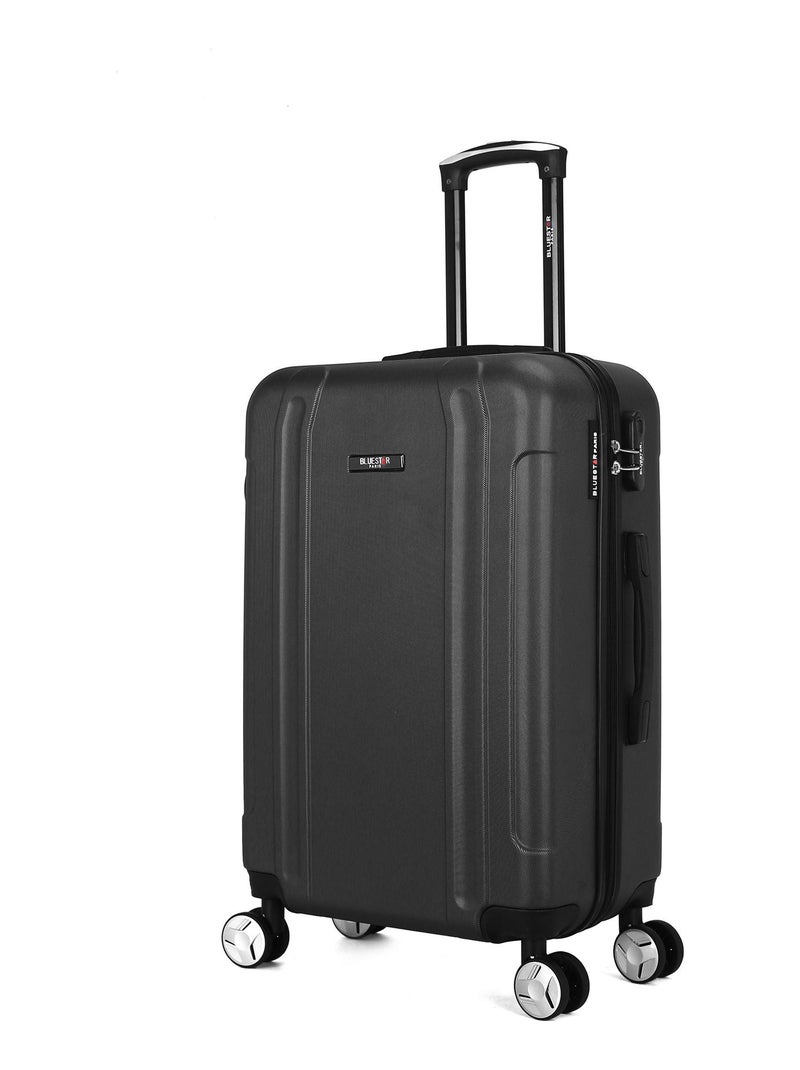 BLUESTAR - Valise Weekend BALTIMORE 65 cm 4 Roues Noir - Kiabi