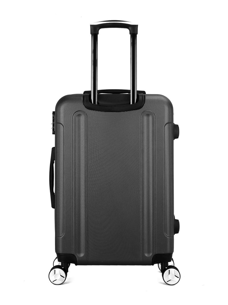 BLUESTAR - Valise Weekend BALTIMORE 65 cm 4 Roues Noir - Kiabi